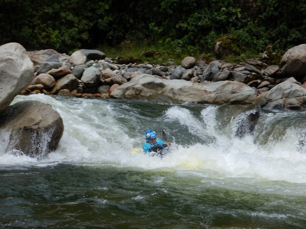 Nice drop on the Rio Oyacachi